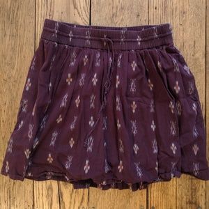 Madewell Turntable Ikat Skirt, S